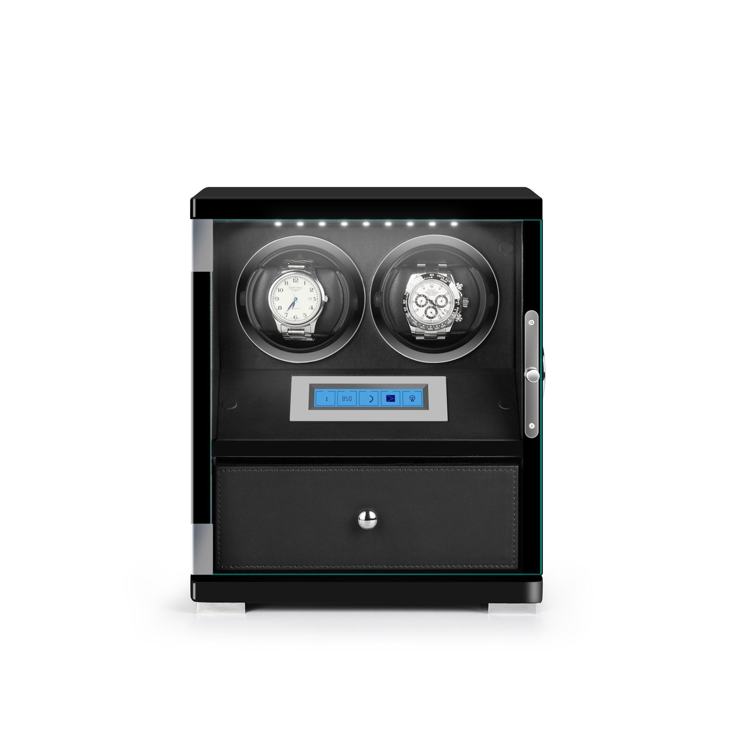 URORO 2 watch winder with drawer