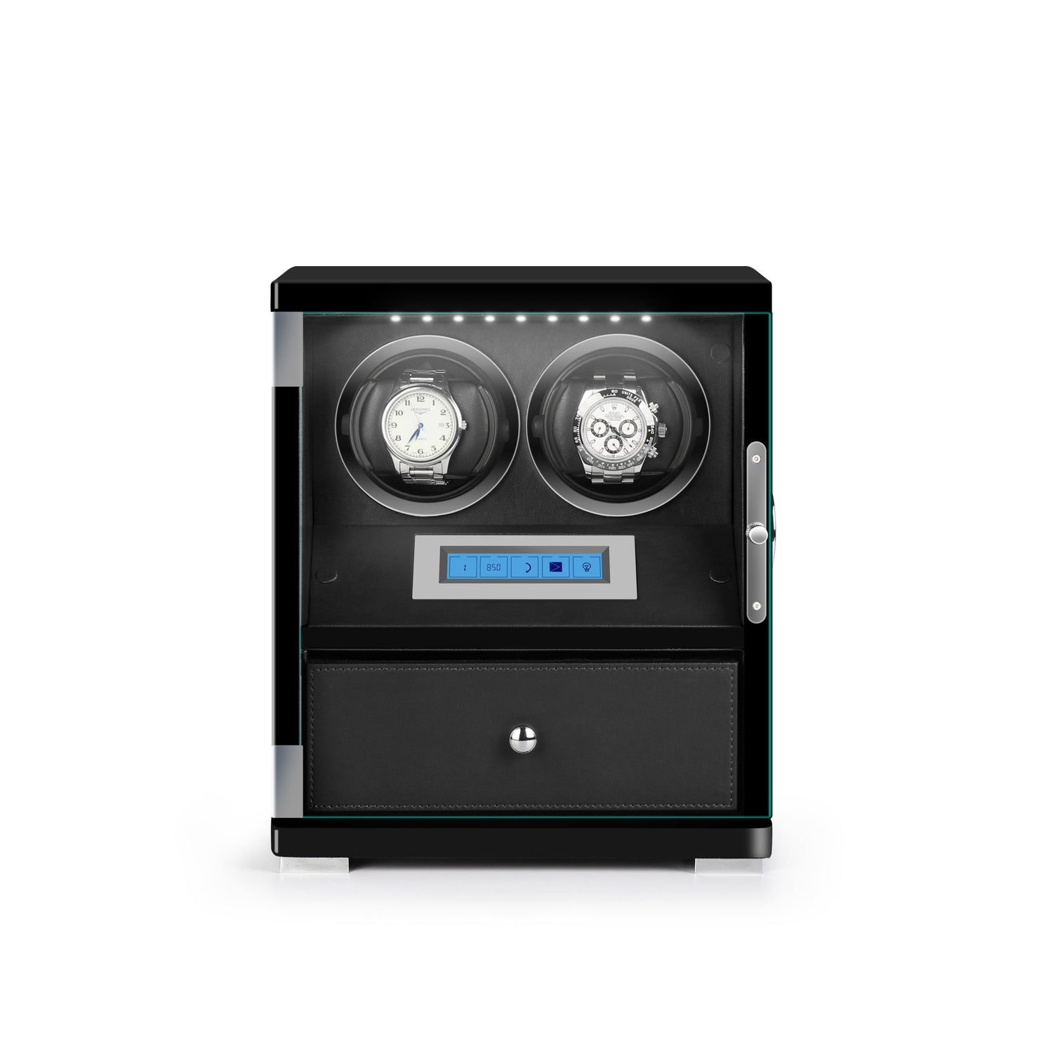 URORO 2 watch winder with drawer