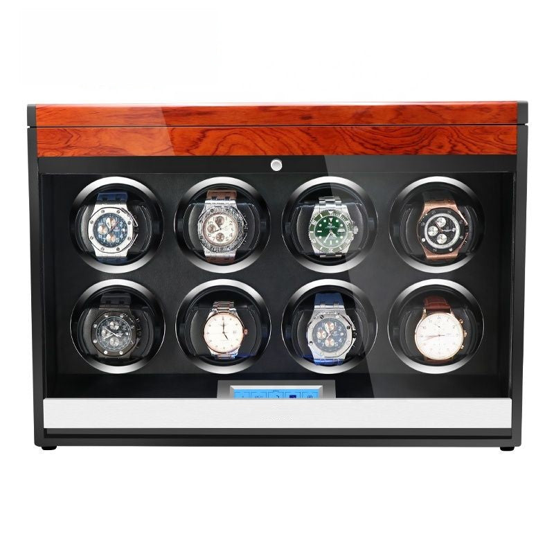 URORO8 wood watch winder machine