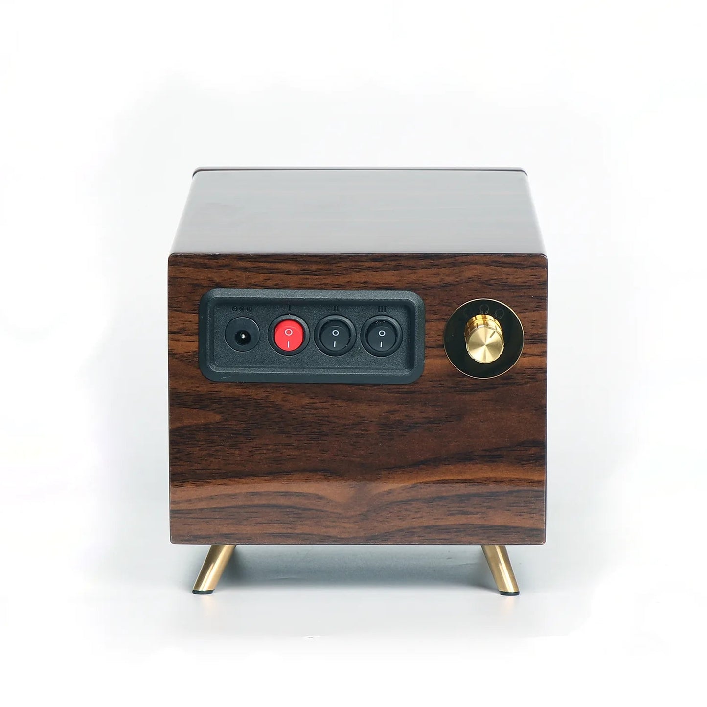 Single Wood Watch Winders For Automatic Watches - Winder for Rolex, Ebony wood texture