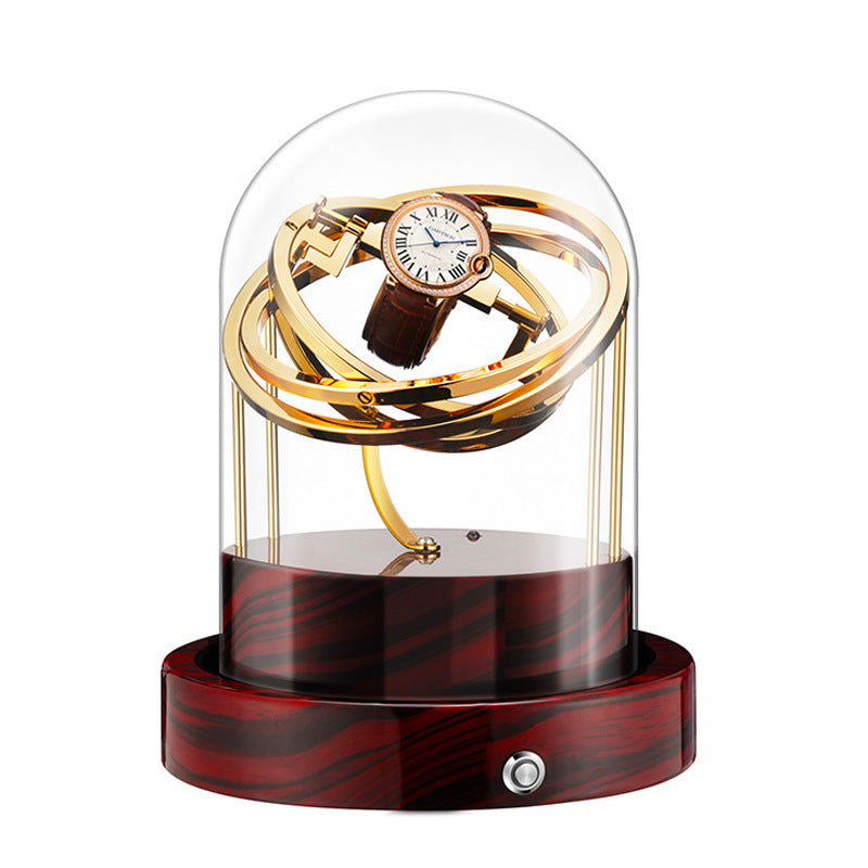 1-Slot Vintage Watch Winder — Red | Luxury Watch Winder – URORO
